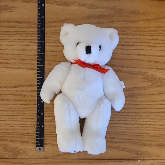 Adorable White Teddy Bear - Picture 5 of 5